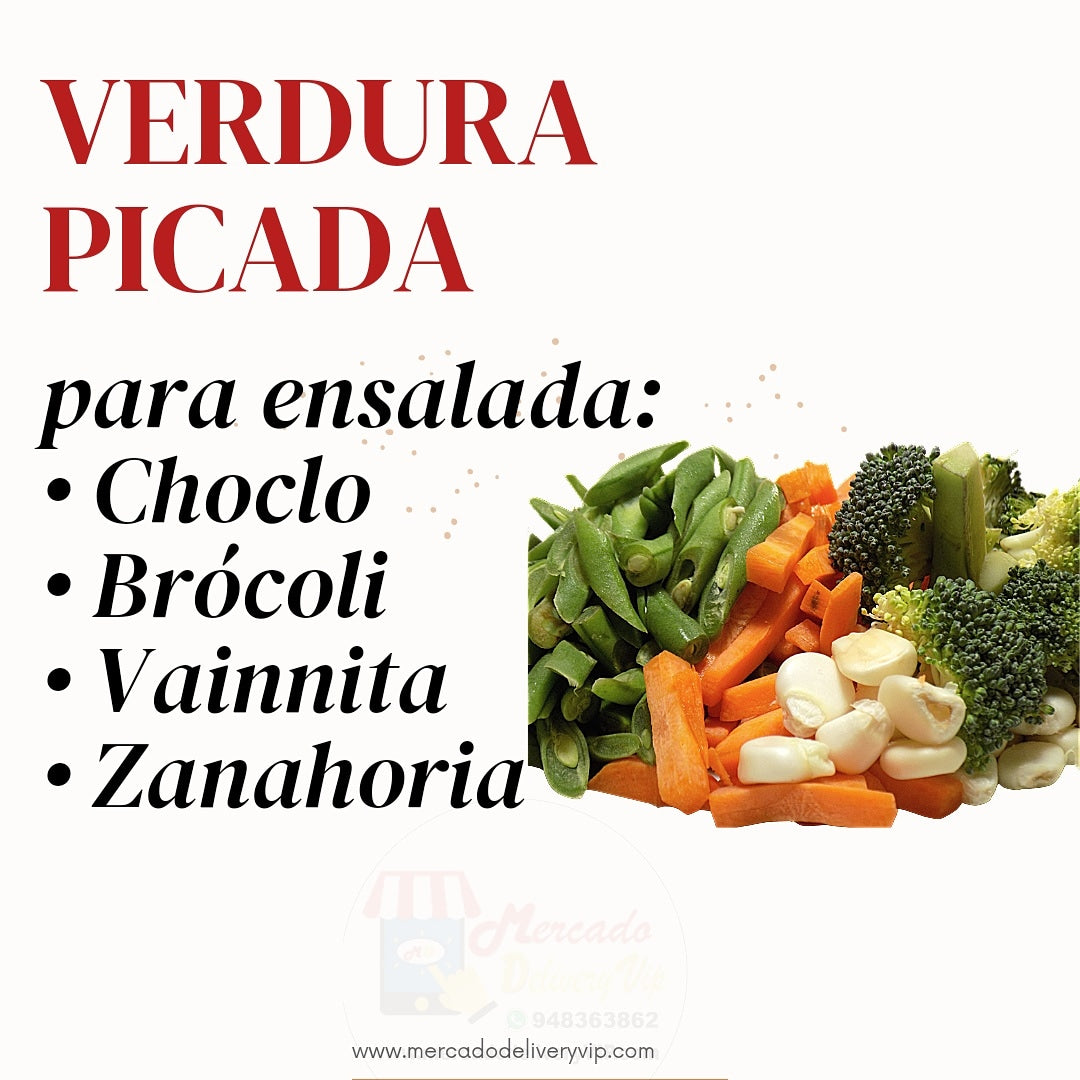 Verdura Picada para Ensalada